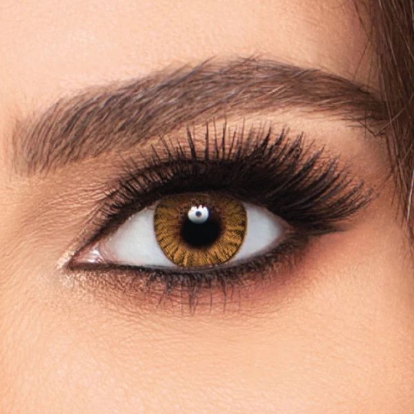 AIR OPTIX COLORS HONEY MONTHLY COLOR CONTACT LENSES – 2 PACK