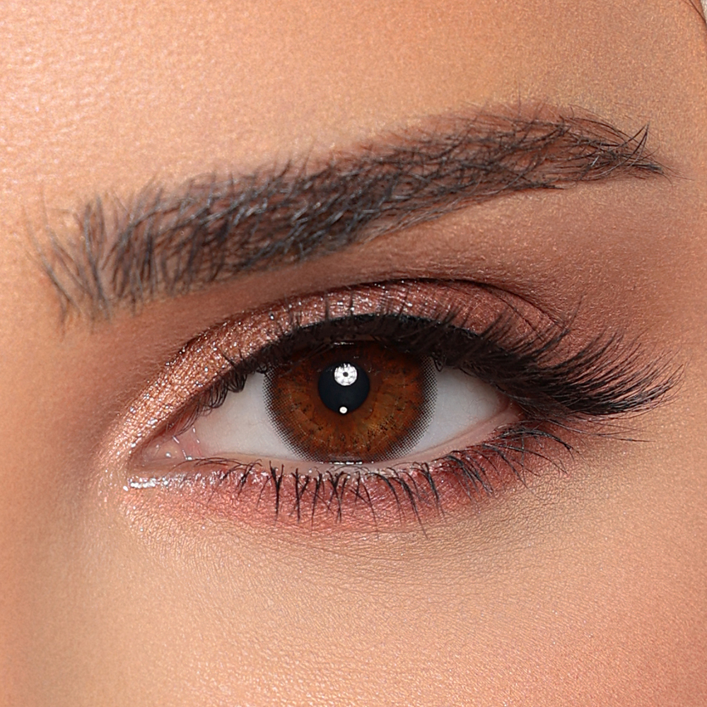 LUMINOUS ESPRESSO MONTHLY COLOR CONTACT LENSES - 2 PACK