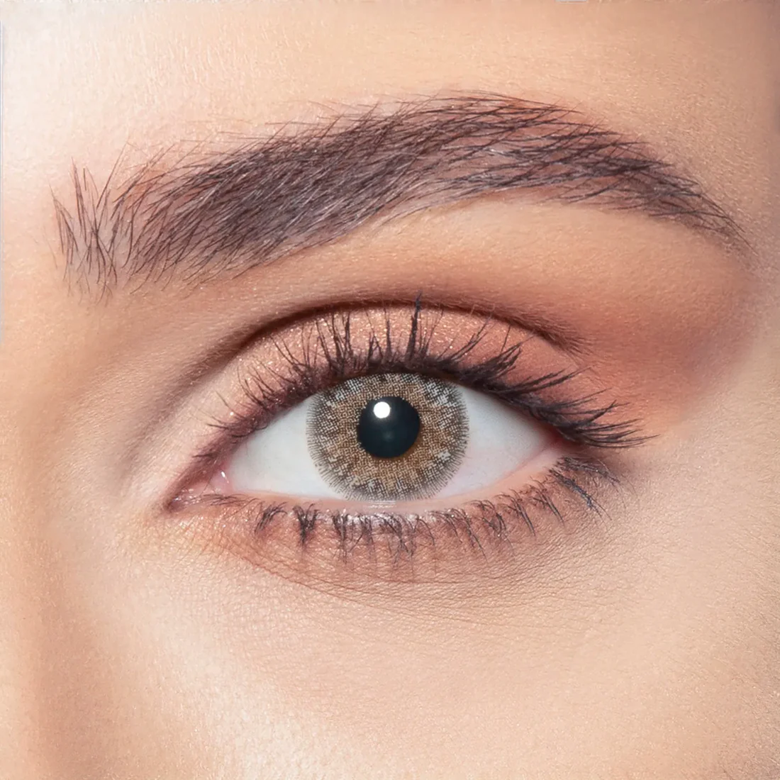 BELLA NATURAL COOL GRAY MONTHLY COLOR CONTACT LENSES - 2 PACK