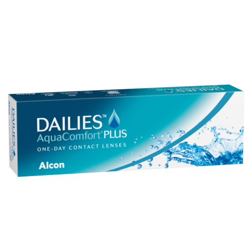 DAILIES AQUACOMFORT PLUS CLEAR CONTACT LENSES – 30 PACK
