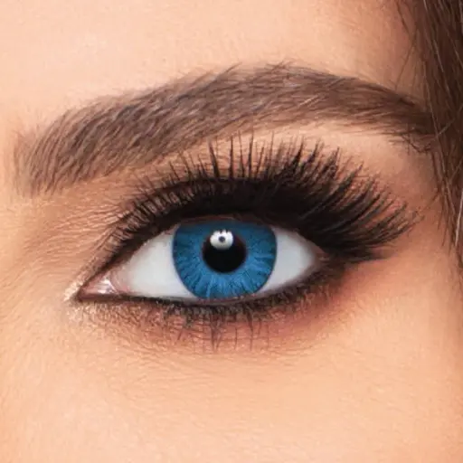 AIR OPTIX COLORS BRILLIANT BLUE MONTHLY COLOR CONTACT LENSES – 2 PACK